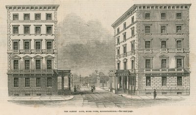 Albert Gate, Hyde Park, Knightsbridge alkotó: English School