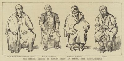 Selby kapitány állítólagos meggyilkolása Artakiban, Konstantinápoly közelében alkotó: English School