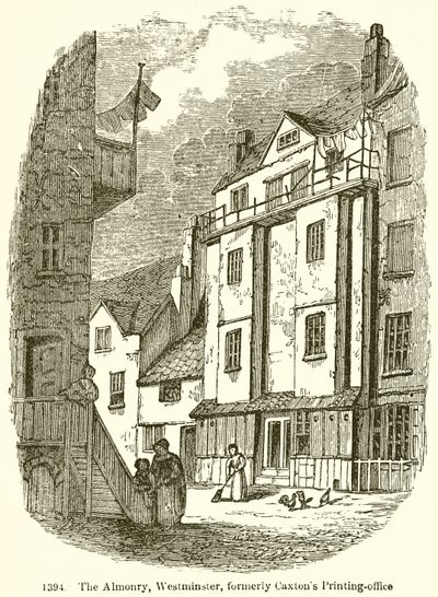 Az Almonry, Westminster, korábban Caxtons Nyomda alkotó: English School