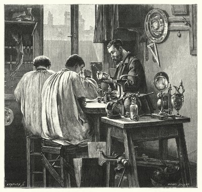 Az üldözés művészete (metszet) alkotó: English School