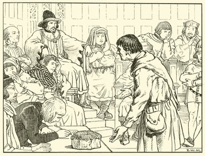 A kenyér mérete (tinta papíron) alkotó: English School
