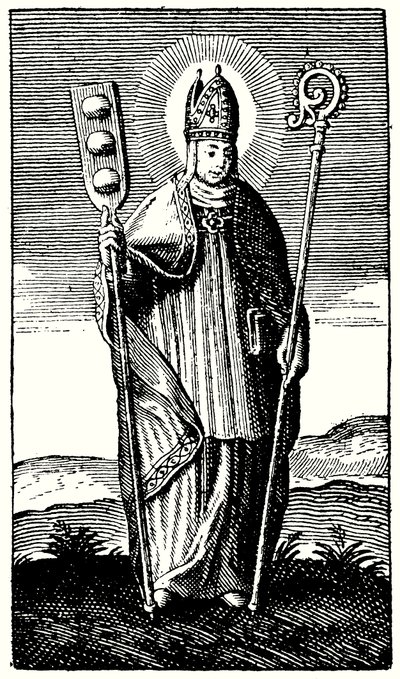 The Bakers’ Saint, St Honore (metszet) alkotó: English School