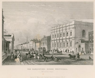 A bankettház, Whitehall alkotó: English School