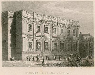 A bankettház, Whitehall alkotó: English School