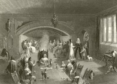 A Barons Hall karácsonykor alkotó: English School