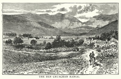 A Ben Cruachan-hegység (metszet) alkotó: English School