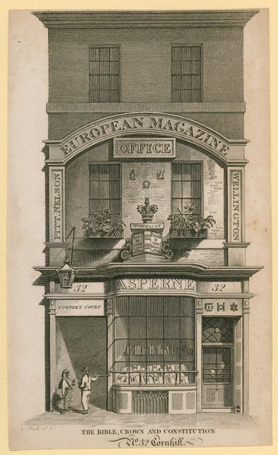 A Biblia, a korona és az alkotmány, Cornhill, London alkotó: English School