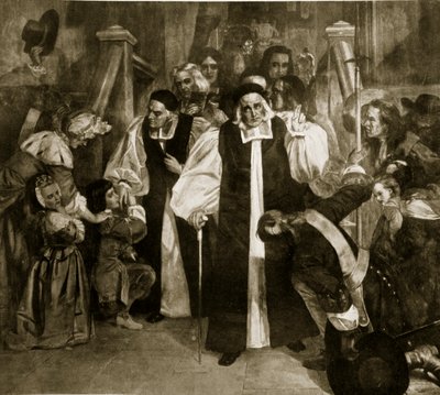 A püspökök a felmentés után távoznak alkotó: English School