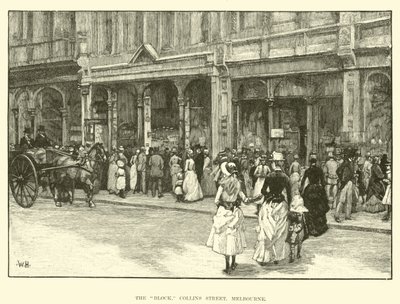 The Block, Collins Street, Melbourne alkotó: English School