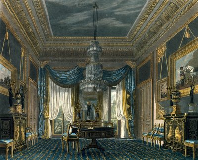 A kék bársony szoba, Carlton House alkotó: English School