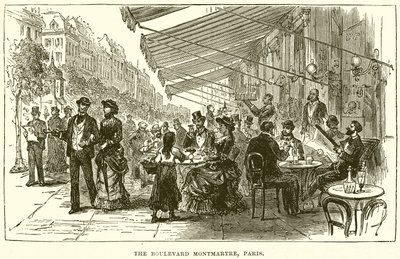 A Boulevard Montmartre, Párizs alkotó: English School
