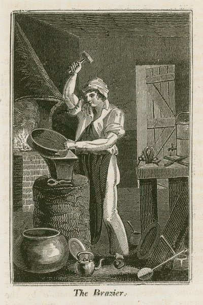 The Brazier (metszet) alkotó: English School