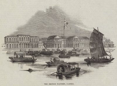 The British Factory, Canton (metszet) alkotó: English School