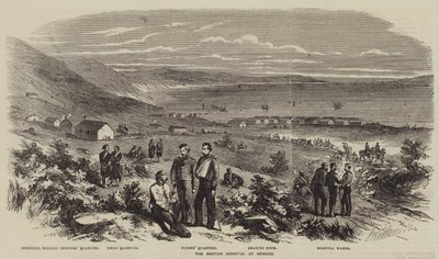 A Renkioi-i Brit Kórház (metszet) alkotó: English School