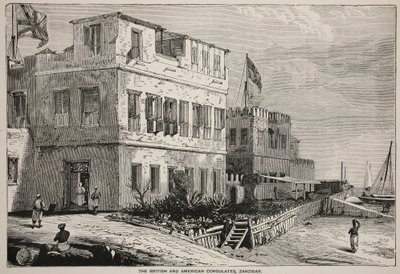 A brit és amerikai konzulátus, Zanzibár alkotó: English School