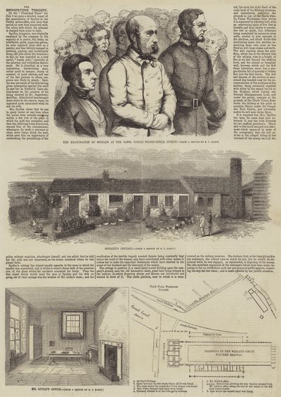 A Broadstone-tragédia (metszet) alkotó: English School