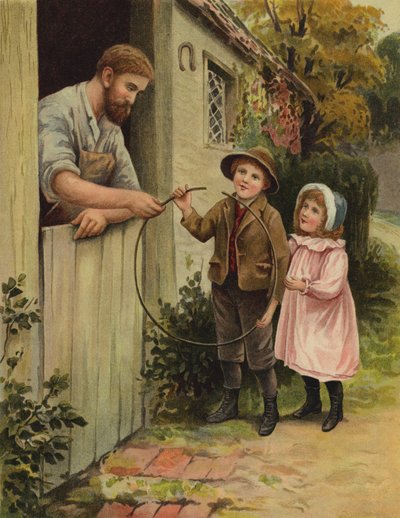 Az eltört karika (kromolito) alkotó: English School