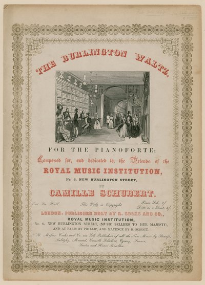 A Burlington Waltz alkotó: English School