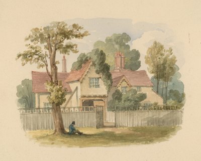 The Cake House, Hyde Park, London (wc papíron) alkotó: English School
