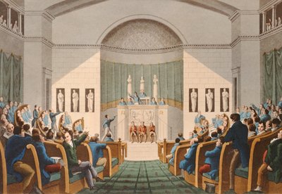 A Képviselőház, 1820 körül alkotó: English School