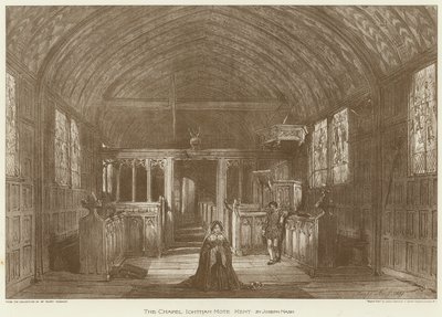 A kápolna, Ightham Mote, Kent alkotó: English School
