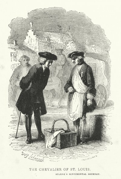 A Szent Lajos lovagja (metszet) alkotó: English School