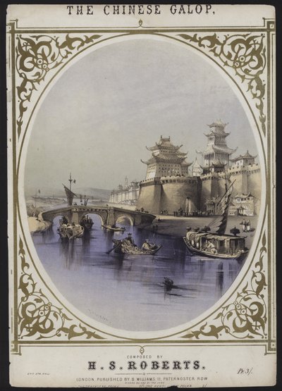 A kínai galopp, H S Roberts alkotó: English School