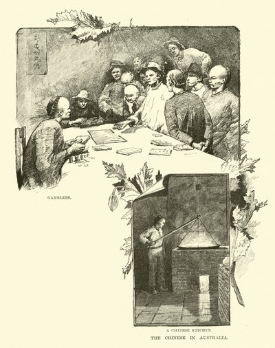 A kínaiak Ausztráliában alkotó: English School