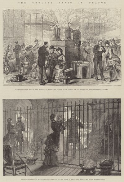 A kolerapánik Franciaországban alkotó: English School