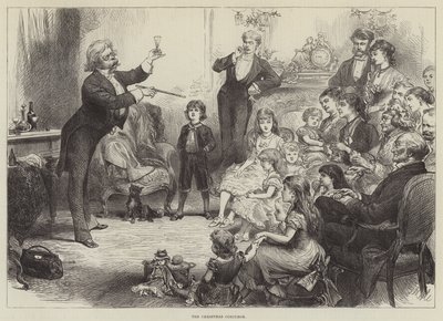 A karácsonyi varázsló (metszet) alkotó: English School