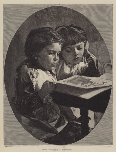 A karácsonyi szám (metszet) alkotó: English School