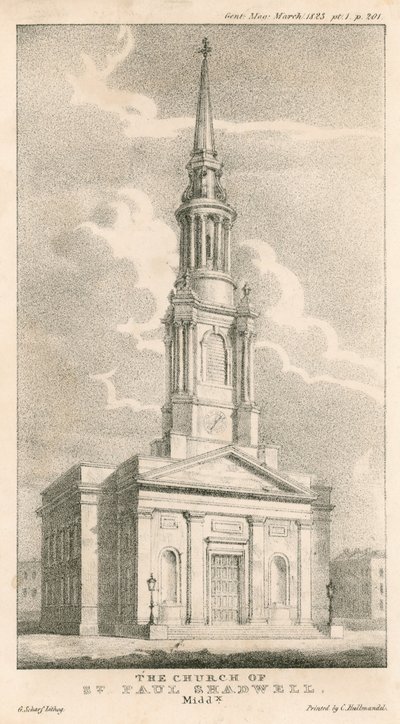 Szent Pál templom, Shadwell, London alkotó: English School