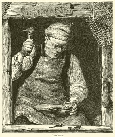 A suszter (metszet) alkotó: English School
