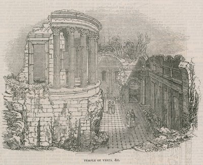 A Colosseum - Vesta temploma alkotó: English School