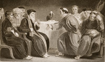 The Convocation at Oxford, illusztráció David Humestól Anglia története, pub. R. Bowyer, London, 1812 alkotó: English School