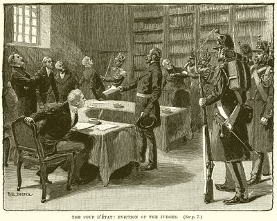 The Coup Detat: A bírák kilakoltatása alkotó: English School