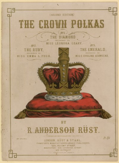 A koronapolkák, R Anderson Rust alkotó: English School
