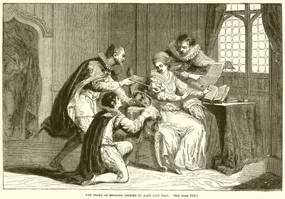Az angol korona felajánlotta Lady Jane Graynek alkotó: English School