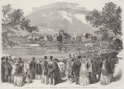 A Sydenham-i Kristálypalota, ahogyan elkészült (metszet) alkotó: English School