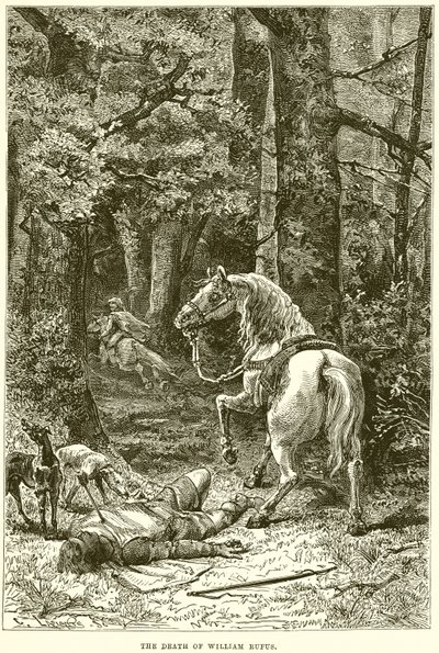 William Rufus halála alkotó: English School