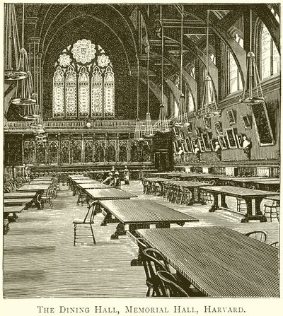 Ebédlő, Memorial Hall, Harvard alkotó: English School