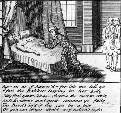 The Doctor in Labour, avagy a New Whim Wham Guildfordból, 1726 körül alkotó: English School