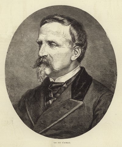 Aumale hercege (metszet) alkotó: English School