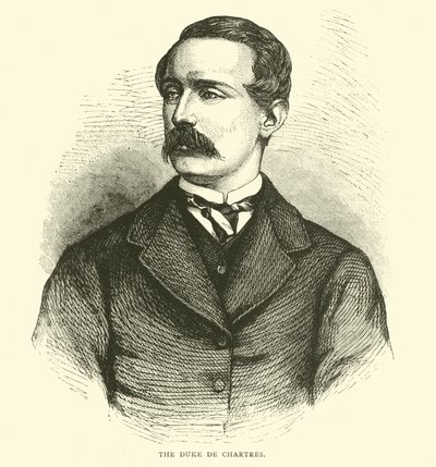 Chartres hercege, 1871. március alkotó: English School