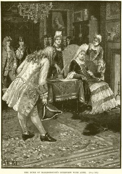 Marlborough hercegének interjúja Anne-nel alkotó: English School