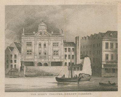 A Dukes Színház, Dorset Gardens, London alkotó: English School