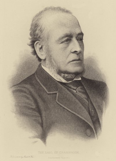 Cranbrook grófja, Gathorne Hardy alkotó: English School