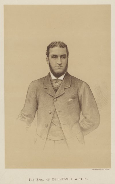 Eglinton és Winton grófja (litho) alkotó: English School