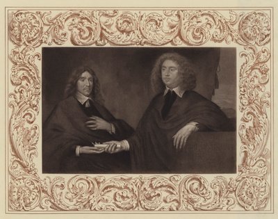 Lauderdale grófja (jobb oldalon) és Lanark grófja (utána Hamilton második hercege) (litho) alkotó: English School