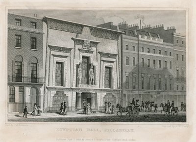 Az egyiptomi terem, Piccadilly alkotó: English School